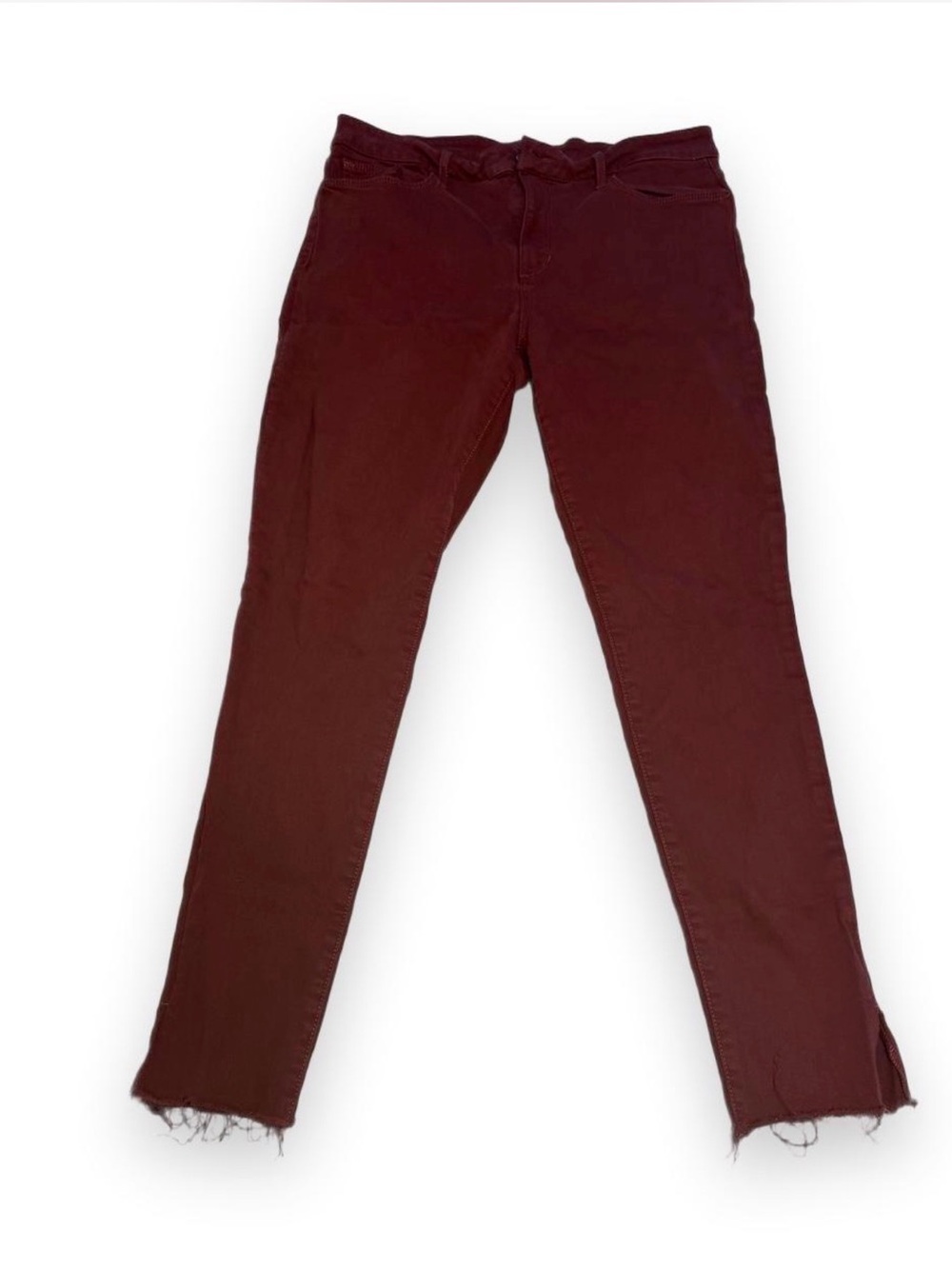 Joe's Jeans Burgundy Skinny Jeans size 32